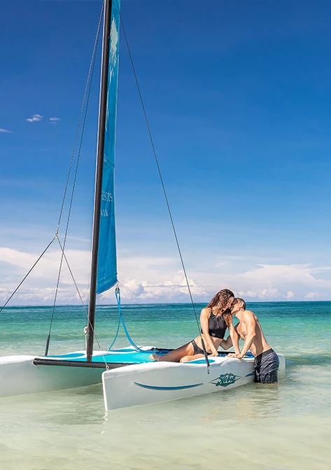 Hobbie Cat Sailing